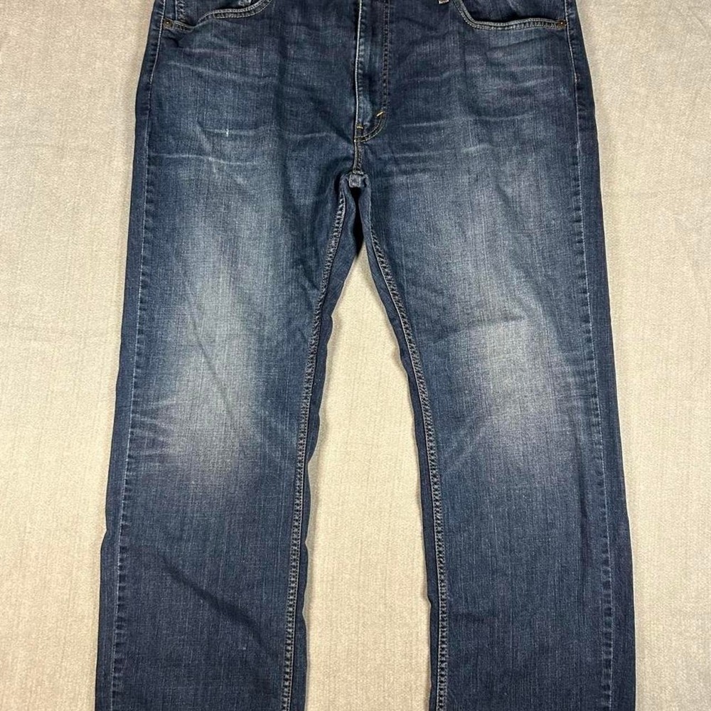 Levis 559 Relaxed Straight Leg Jeans Mens 40x30 Dark Wash Blue Denim 00559-0384
